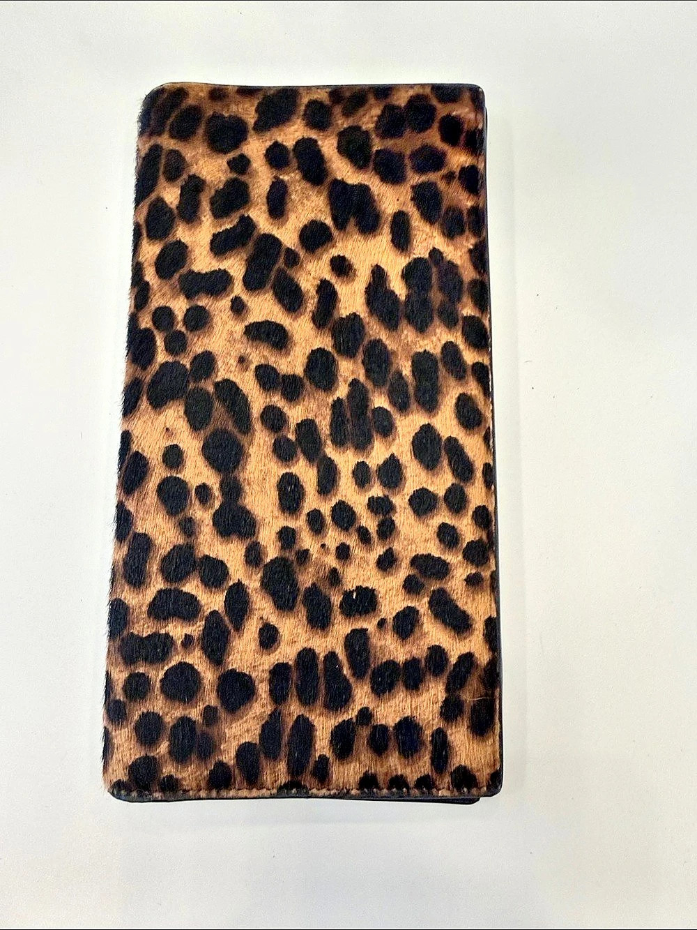 Lafayette 148 Leopard Print Wallet
